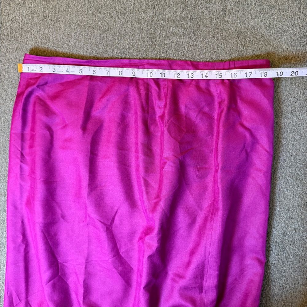 Talbots 2 pc Silk Suit size 18 purple - Picture 12 of 14